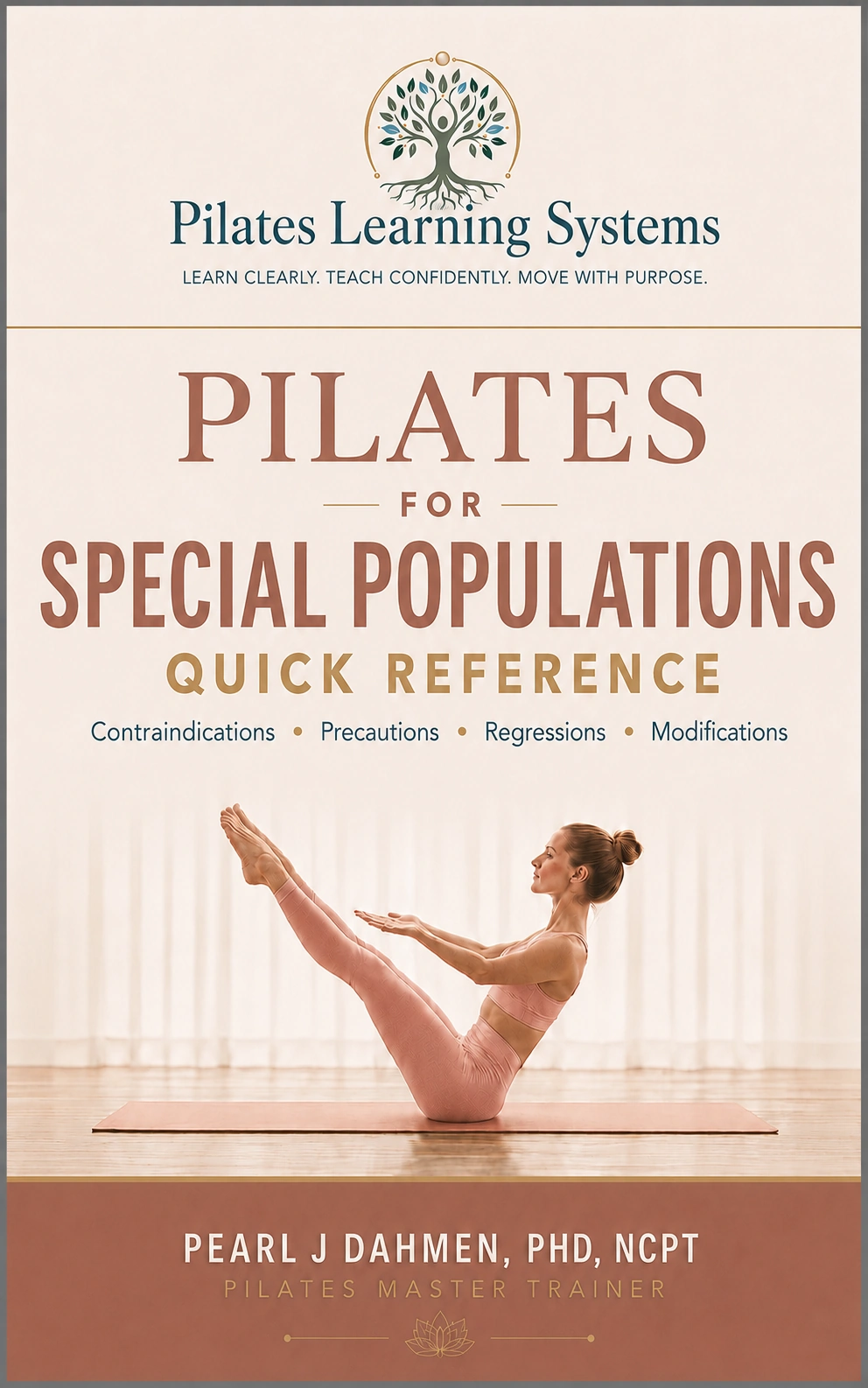 Cover of Pilates for Special Populations: Quick Reference paperback